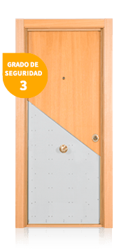 Puerta acorazada cabma